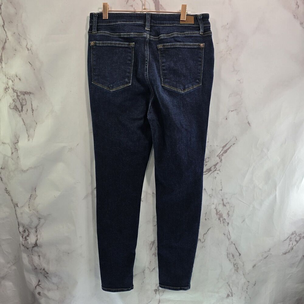 Judy Blue Jeans Women 31 13 Freemont High Rise Skinny Fit Denim Dark Crop